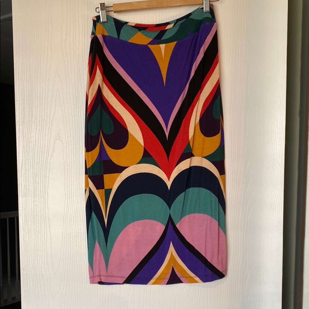 Farm Rio Colorful Geometric Women's Skirt - S